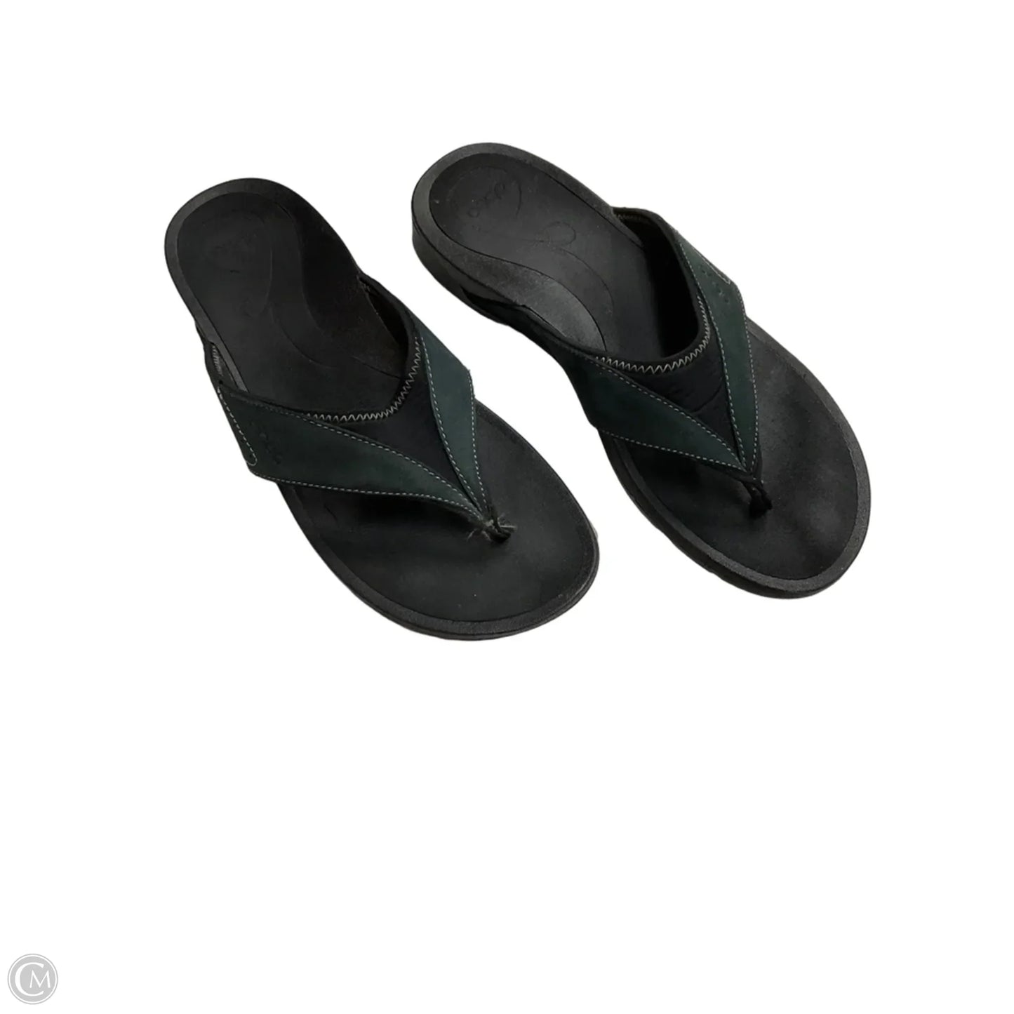 Sandals Flip Flops By Abeo In Black, Size: 10