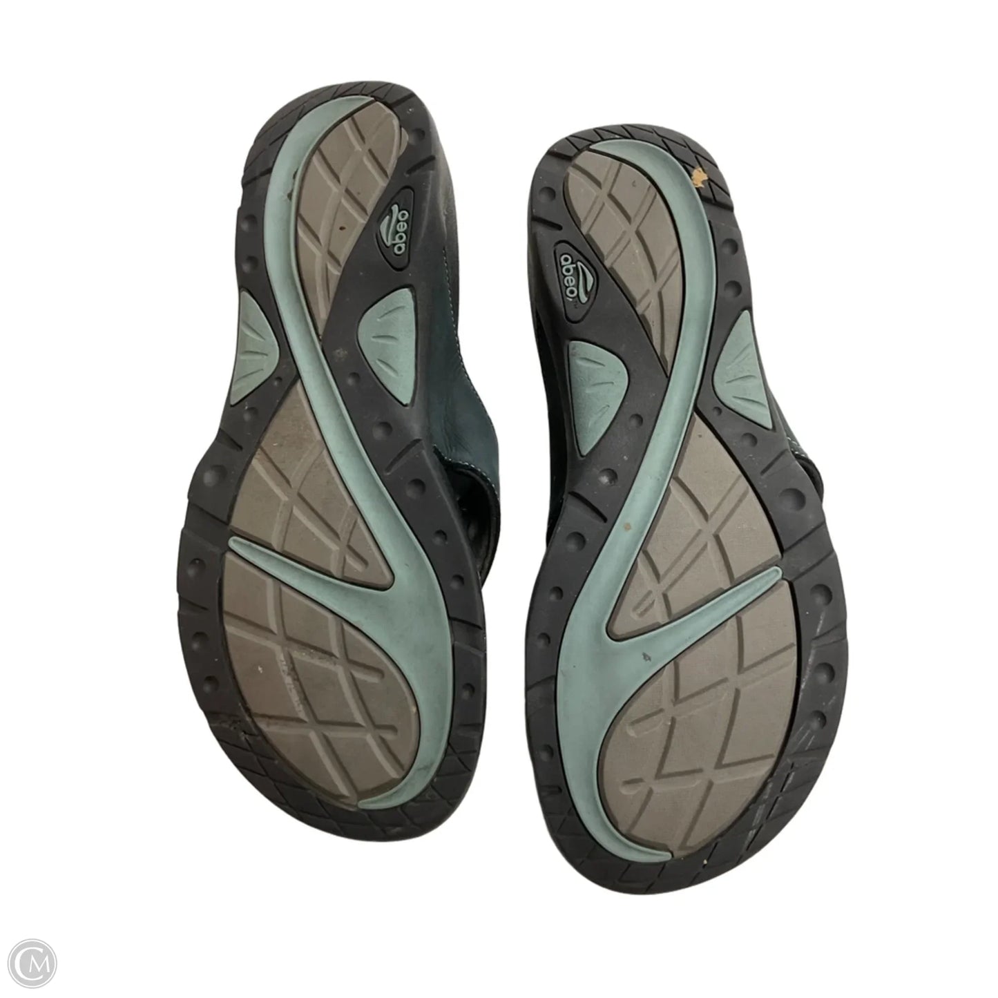 Sandals Flip Flops By Abeo In Black, Size: 10