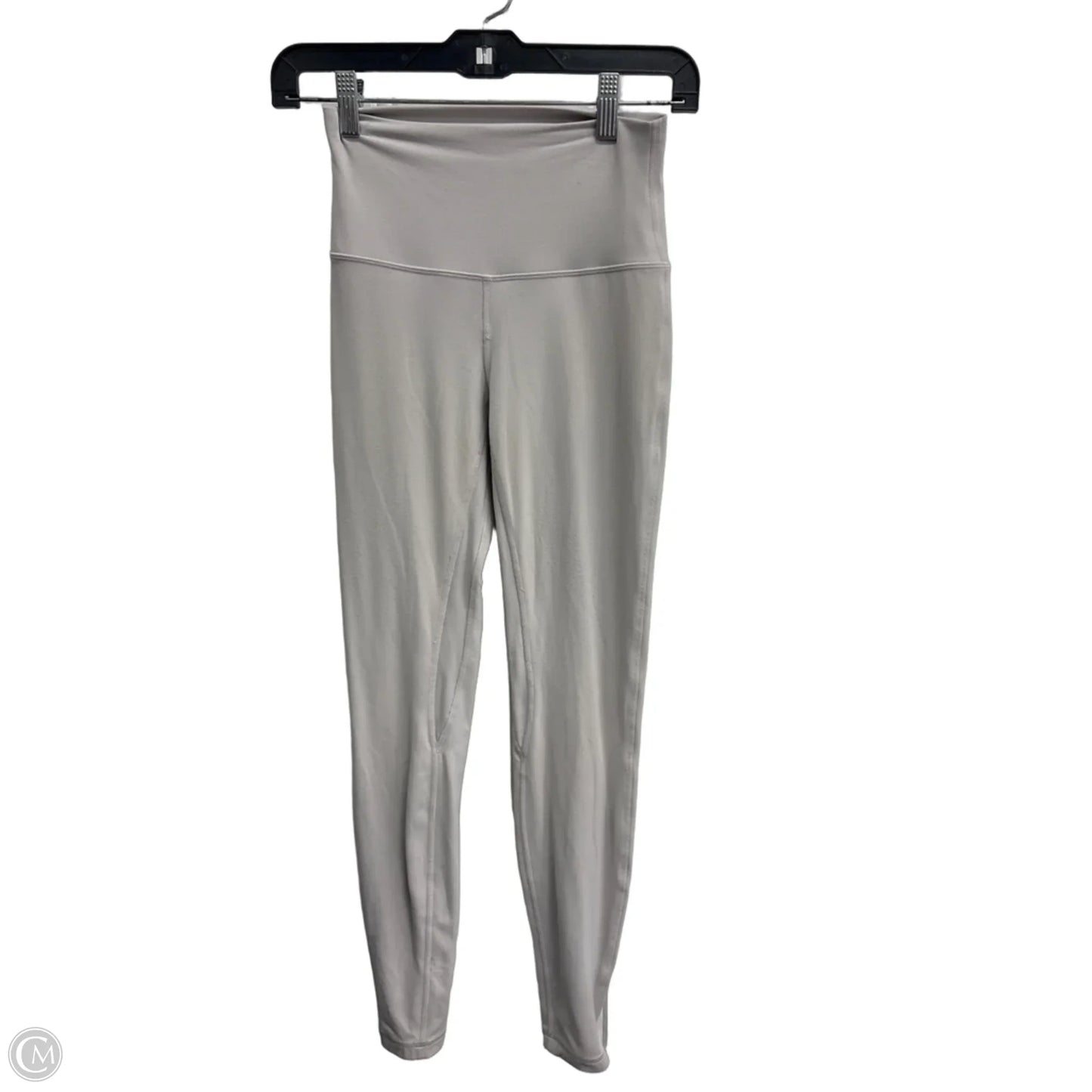 Athletic Leggings By Lululemon In Grey, Size: 4