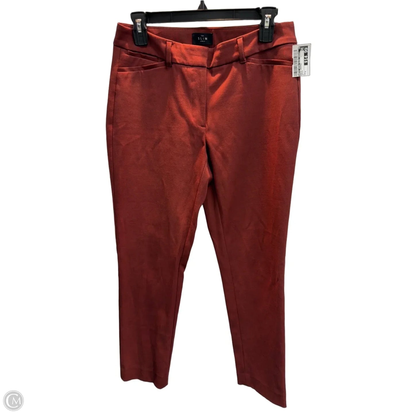 Pants Cropped By White House Black Market In Maroon, Size: 4