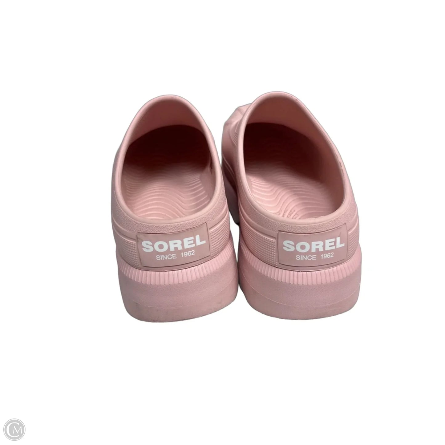 Shoes Heels Platform By Sorel In Pink, Size: 9