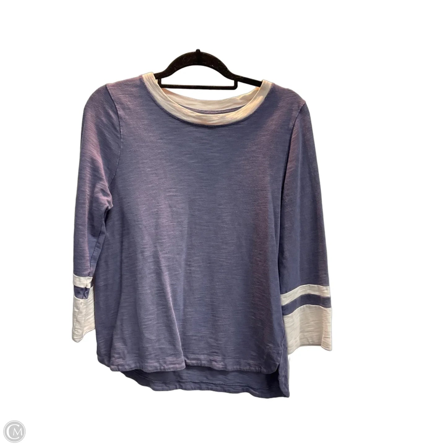 Sweatshirt Crewneck By Madewell In Purple, Size: M