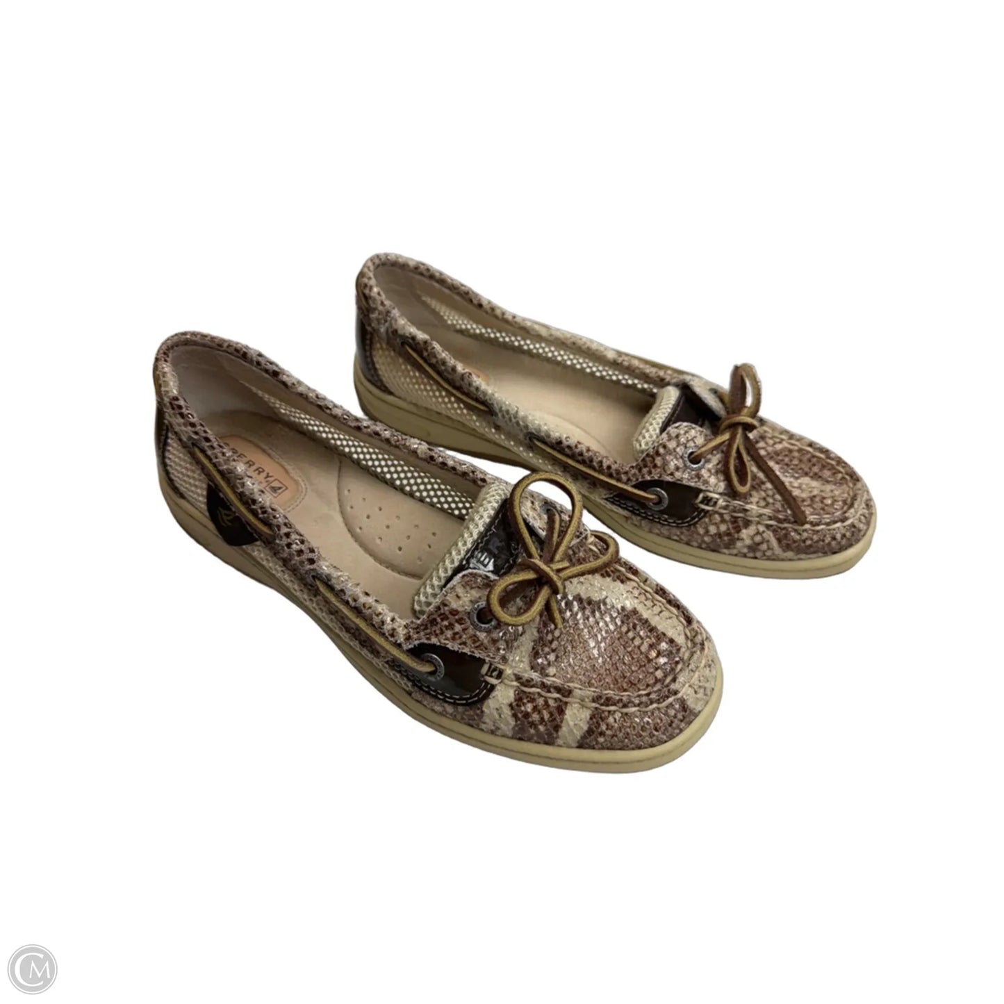 Shoes Flats By Sperry In Animal Print, Size: 7.5