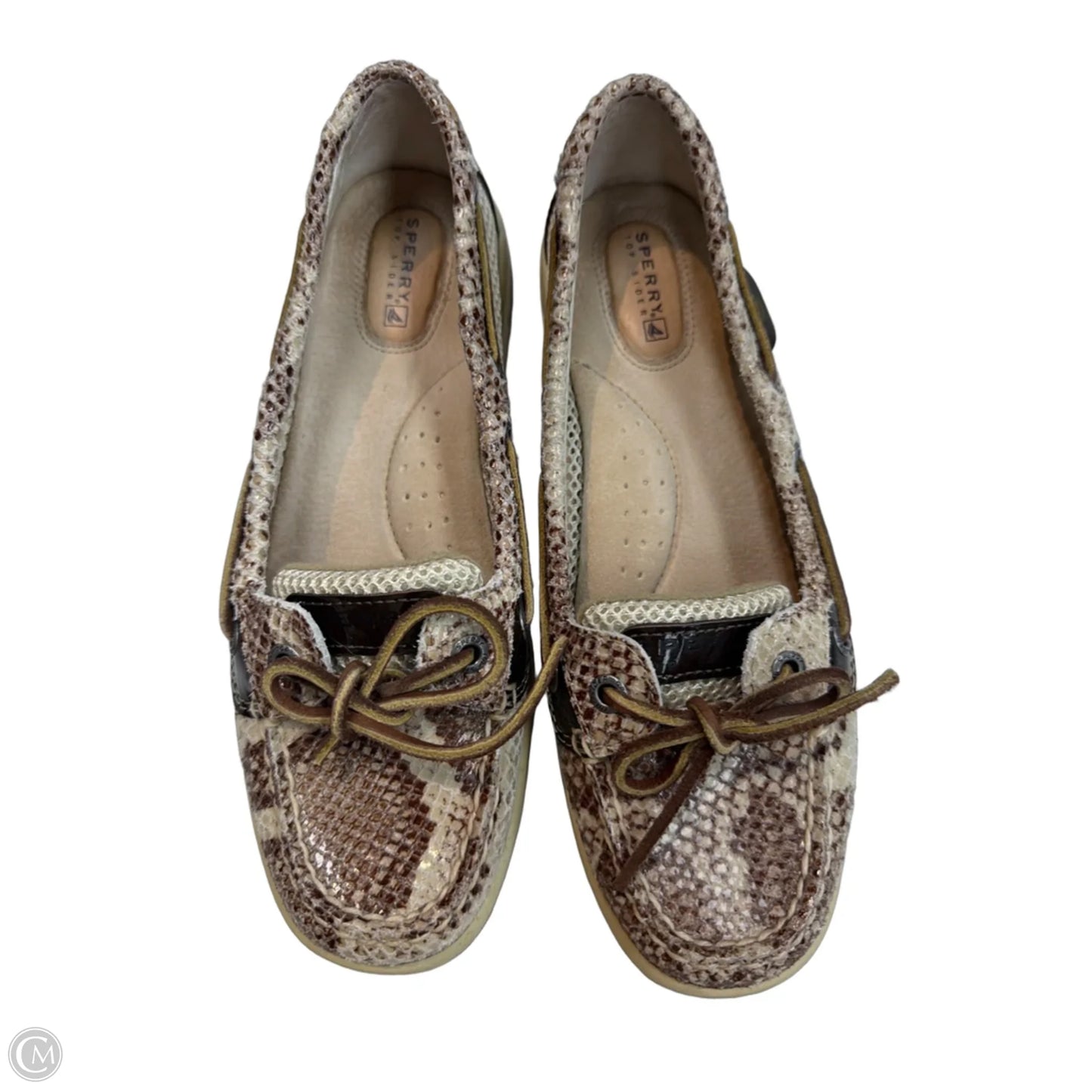 Shoes Flats By Sperry In Animal Print, Size: 7.5