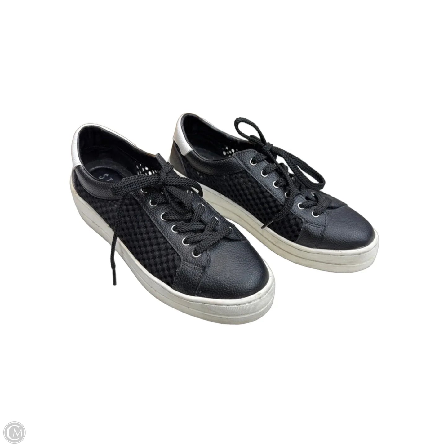 Shoes Athletic By Steven In Black, Size: 7.5