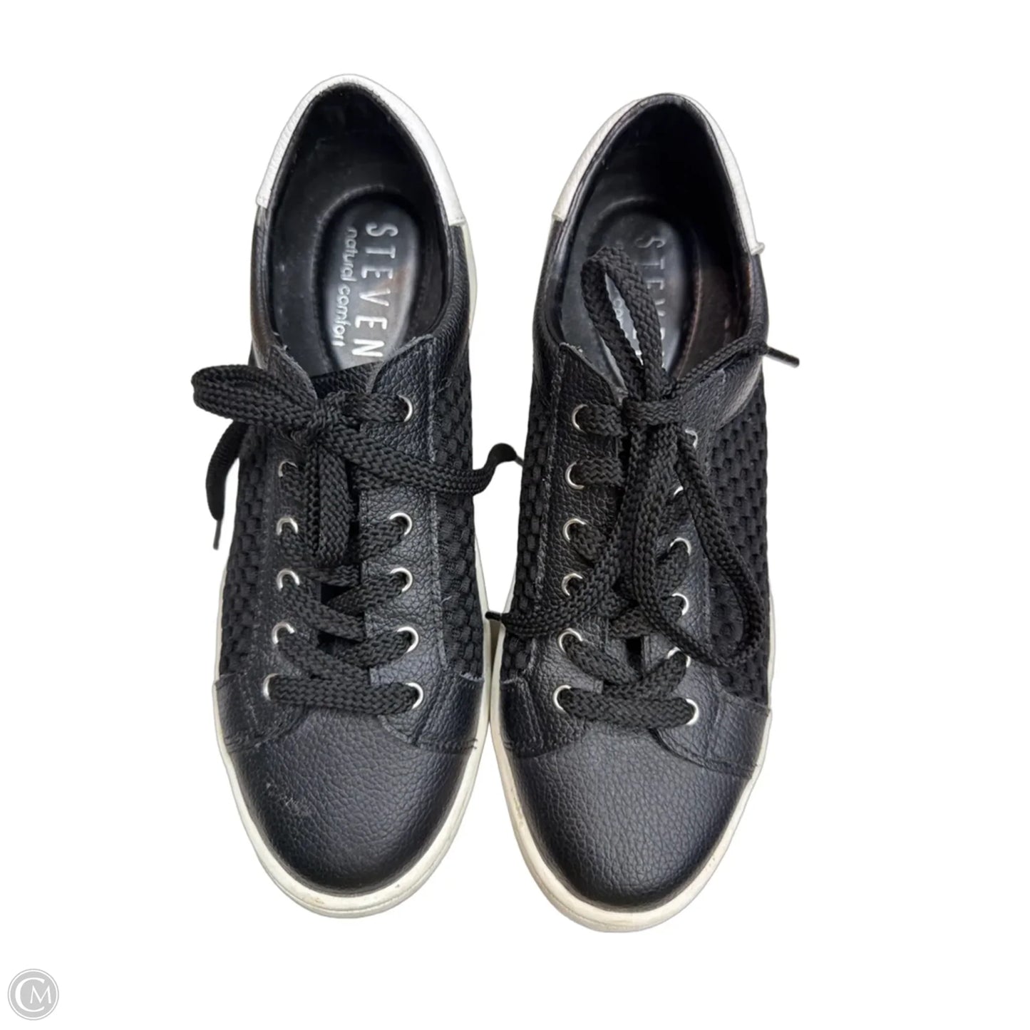 Shoes Athletic By Steven In Black, Size: 7.5