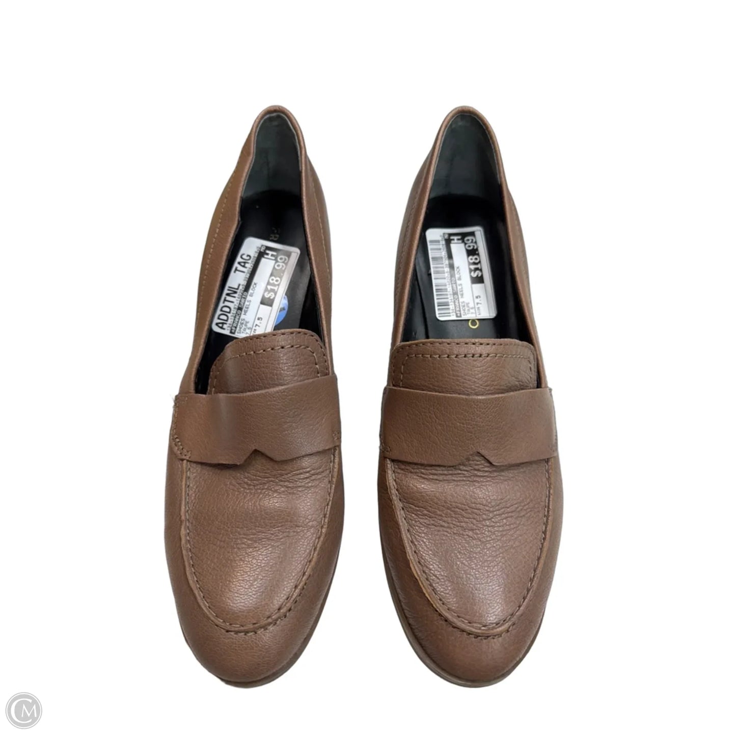 Shoes Heels Block By Franco Sarto In Taupe, Size: 7.5