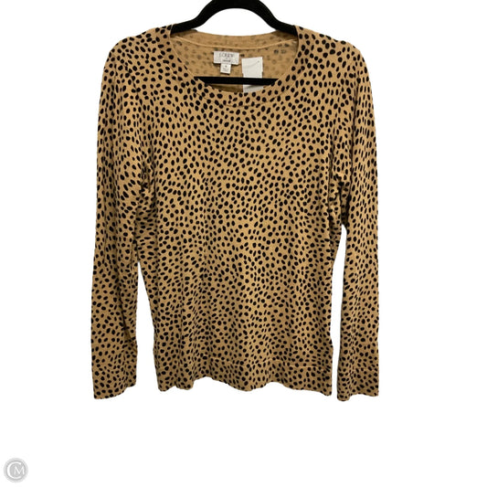 Sweater By J. Crew In Animal Print, Size: S