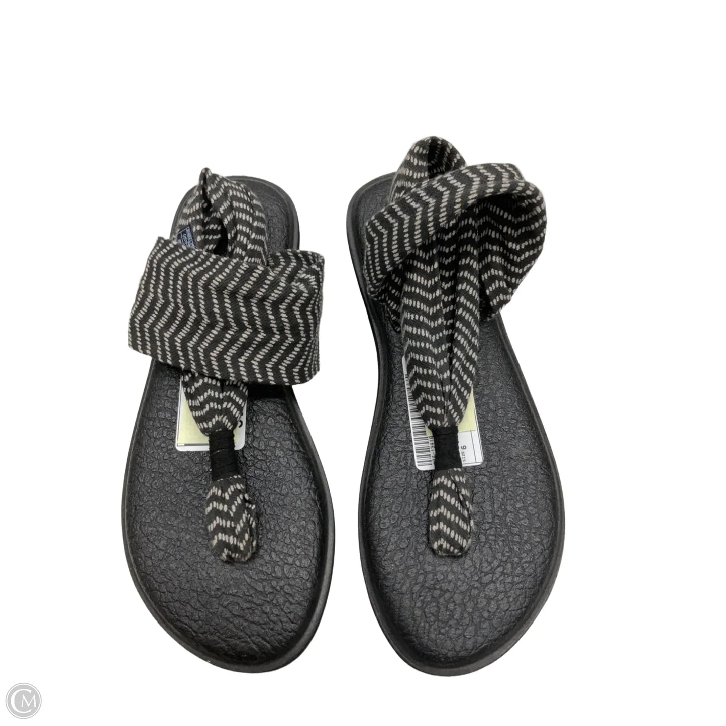 Sandals Flats By Sanuk In Grey, Size: 6