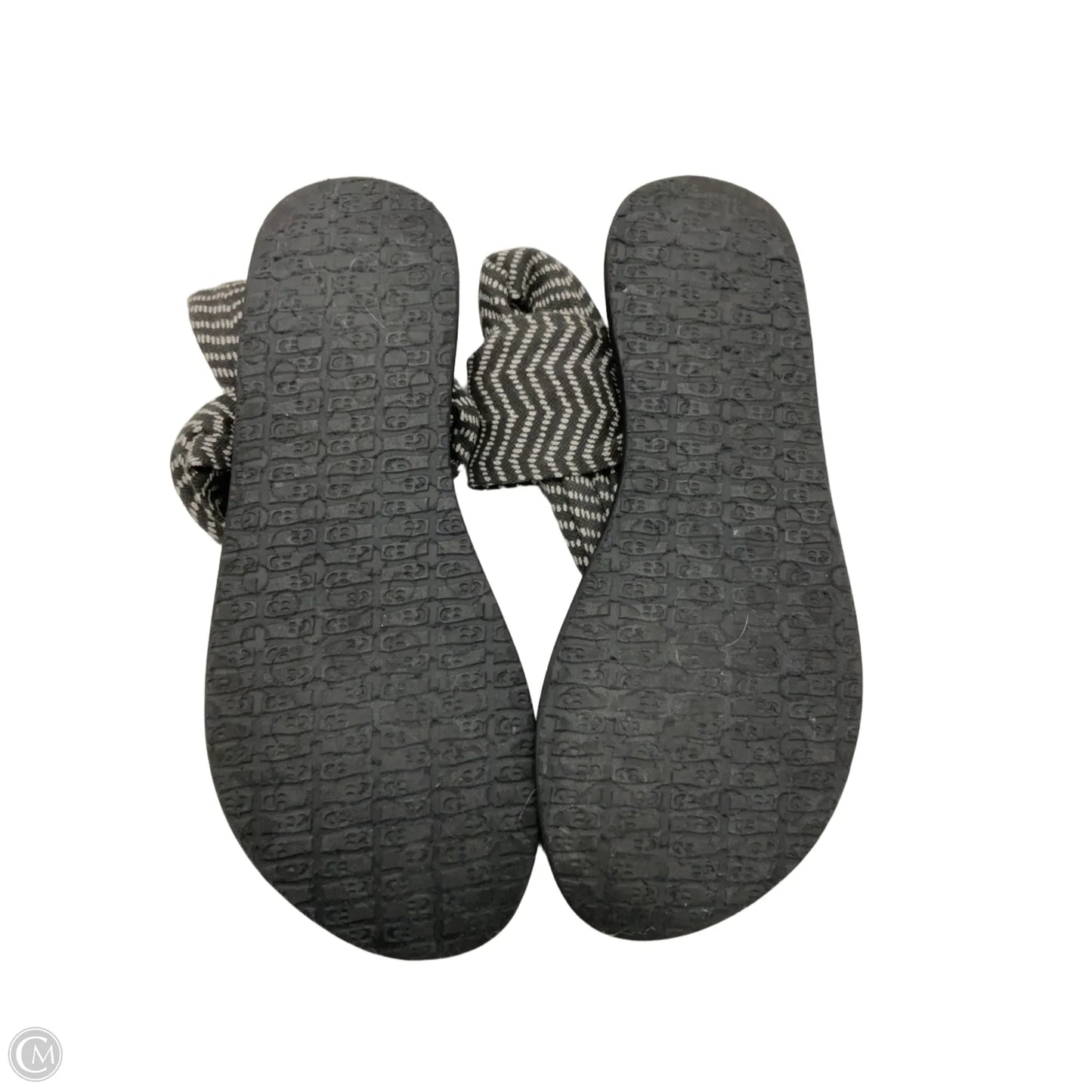 Sandals Flats By Sanuk In Grey, Size: 6