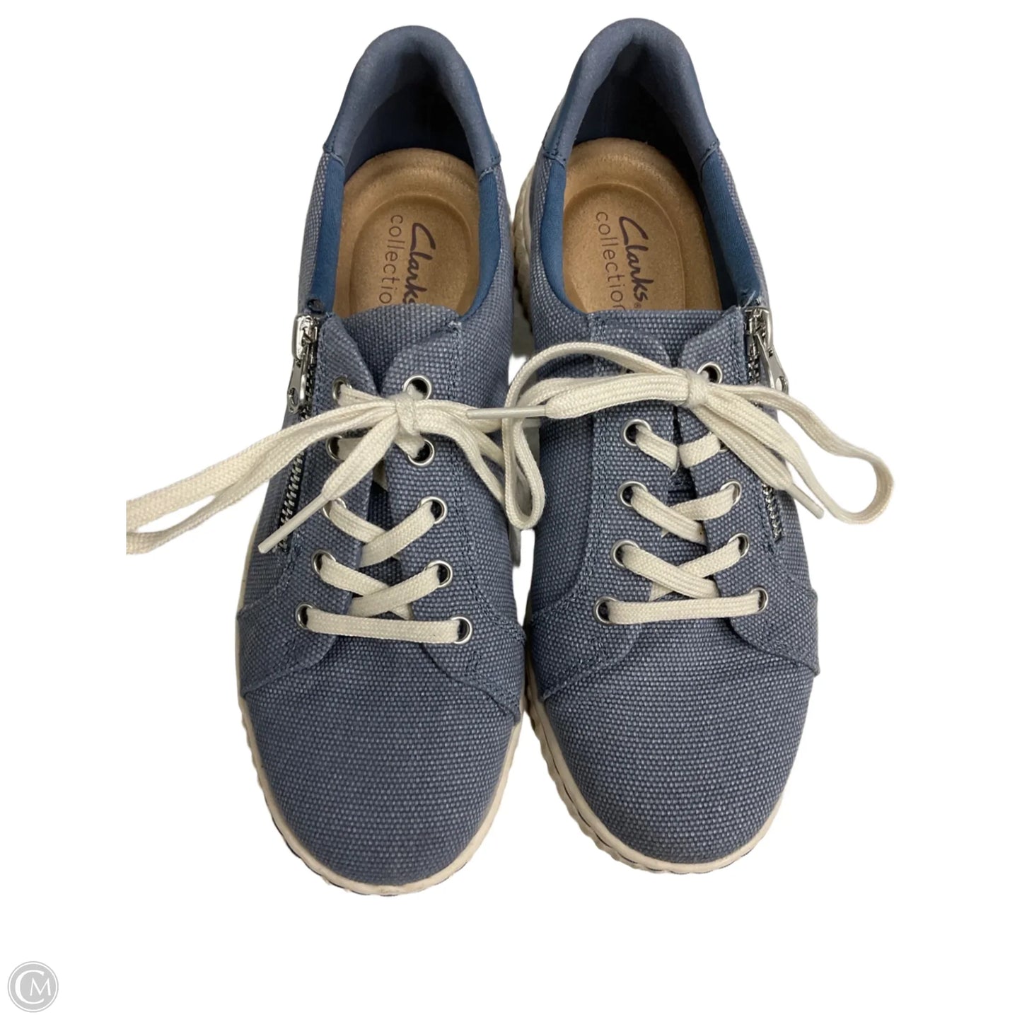 Shoes Athletic By Clarks In Blue, Size: 7