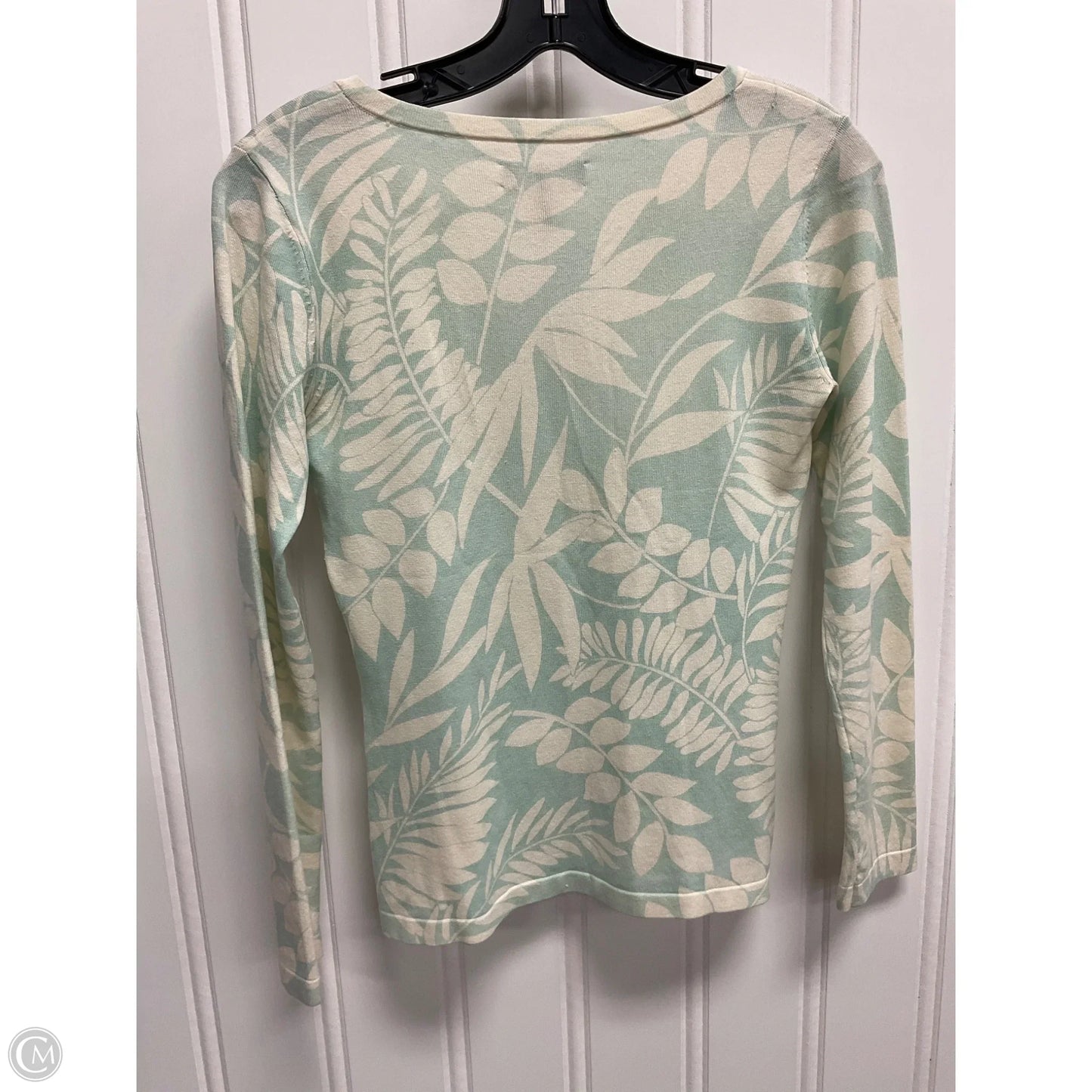 Sweater By Tommy Bahama In Aqua, Size: Xs