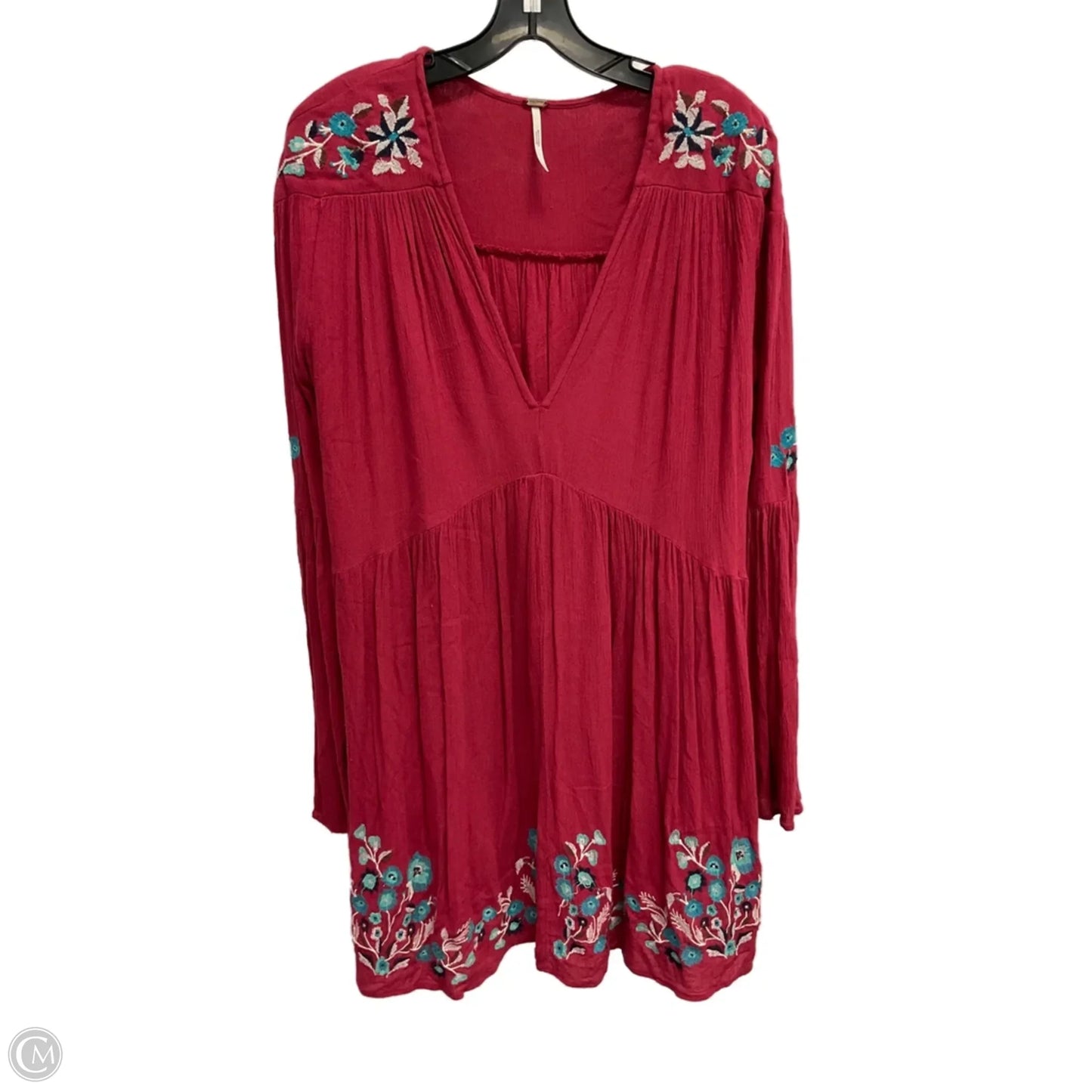 Dress Casual Midi By Free People In Red, Size: M