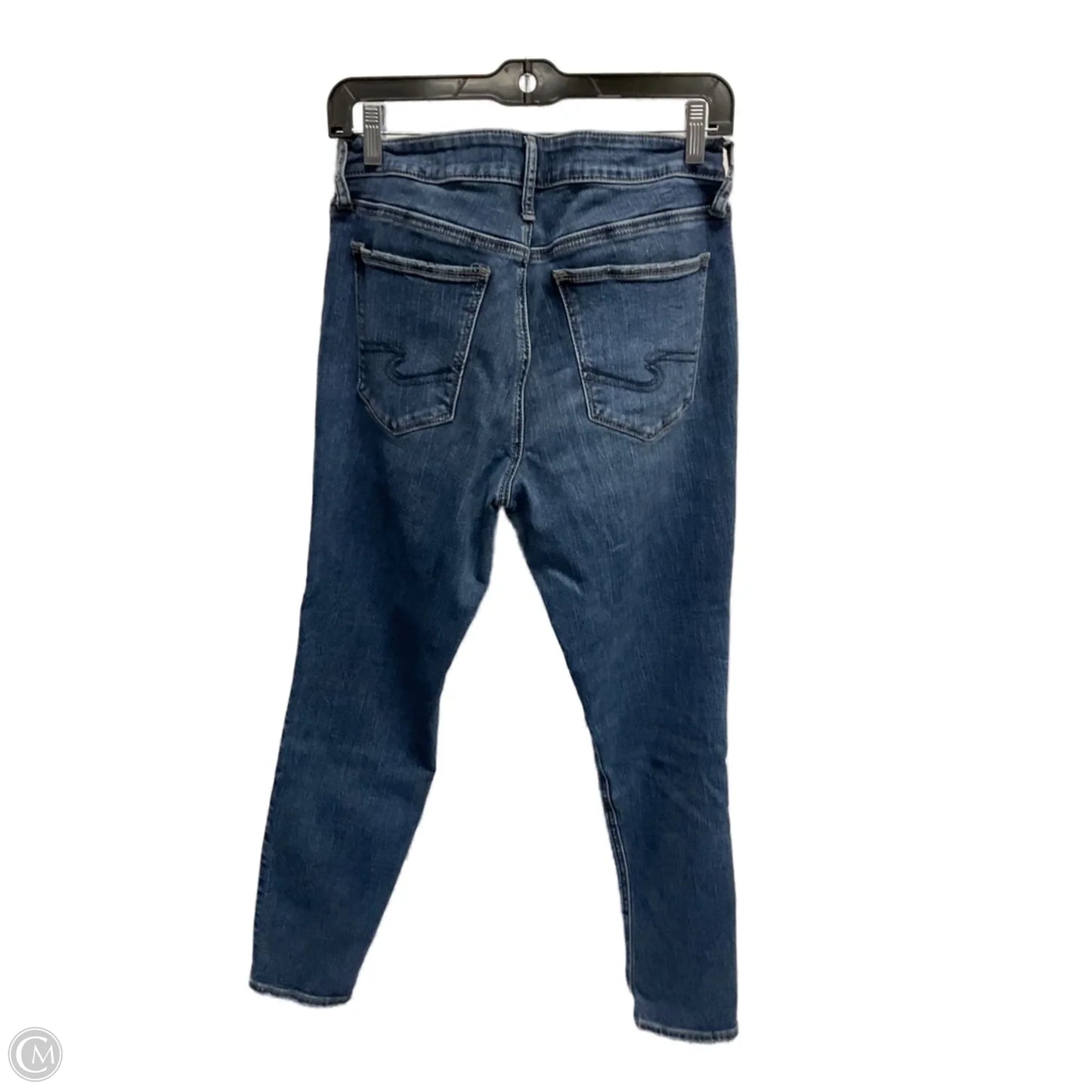 Jeans Cropped By Silver In Blue, Size: 6