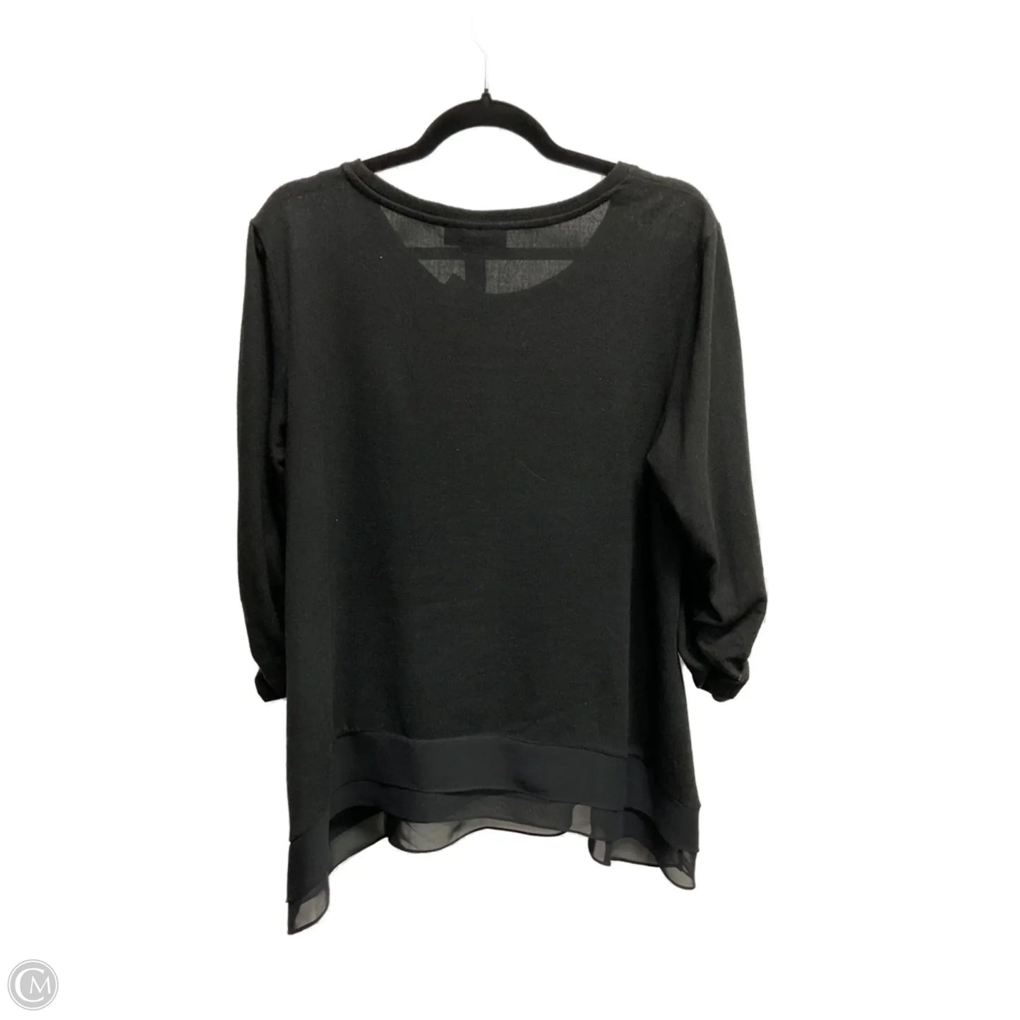 Top Long Sleeve By Style And Co Collection Women In Animal Print, Size: L