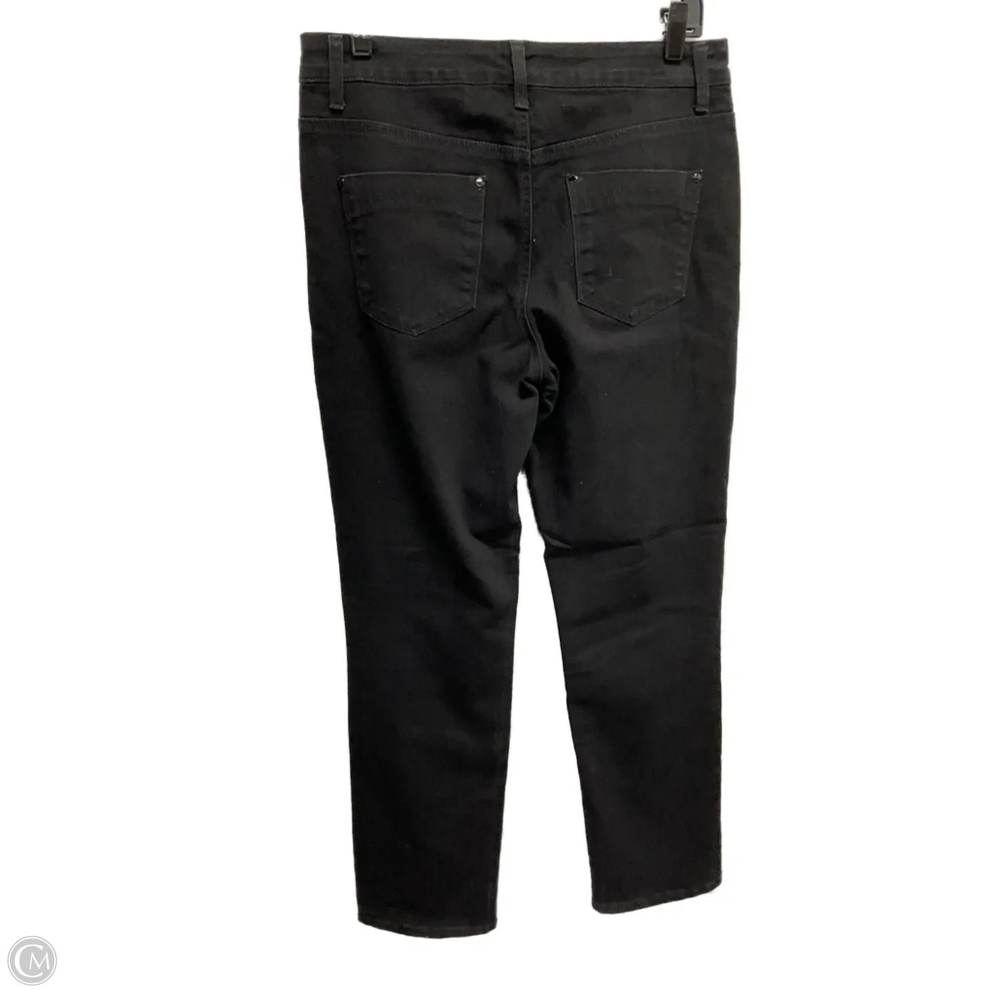 Jeans Straight By Bandolino In Black, Size: 10
