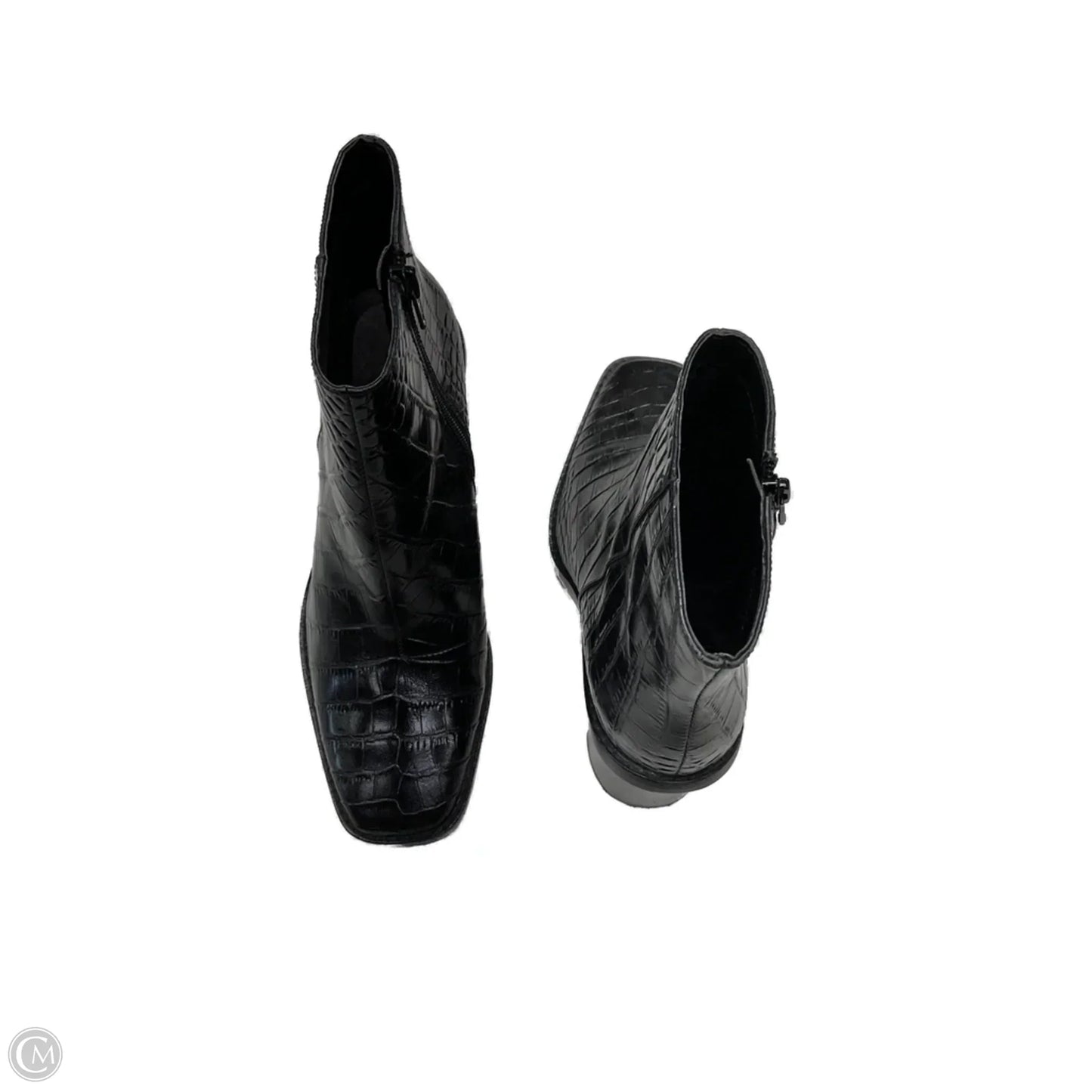 Boots Ankle Heels By Gibson And Latimer In Black, Size: 6