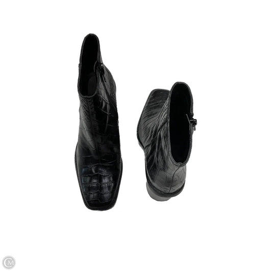Boots Ankle Heels By Gibson And Latimer In Black, Size: 6