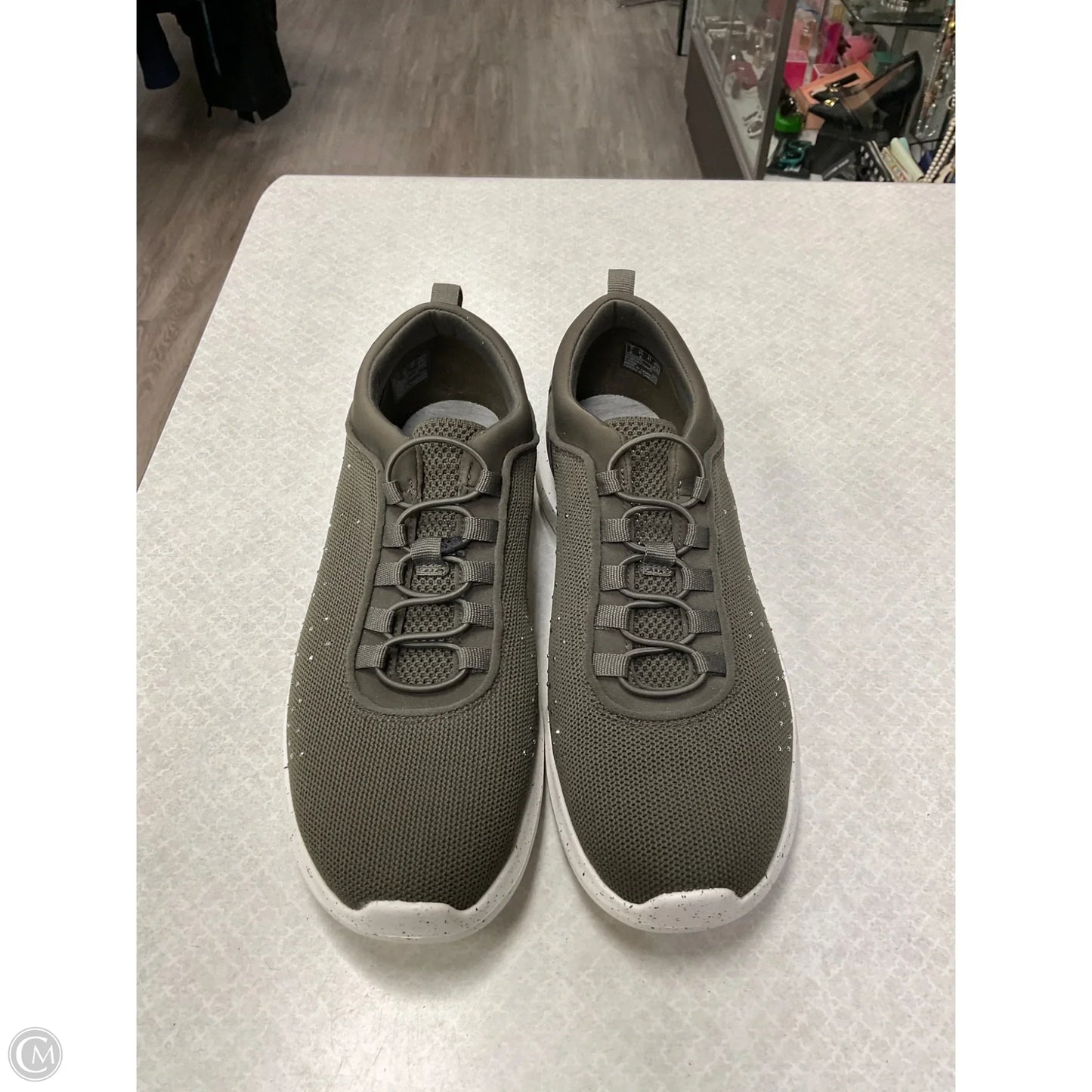 Shoes Athletic By Clarks In Grey, Size: 9