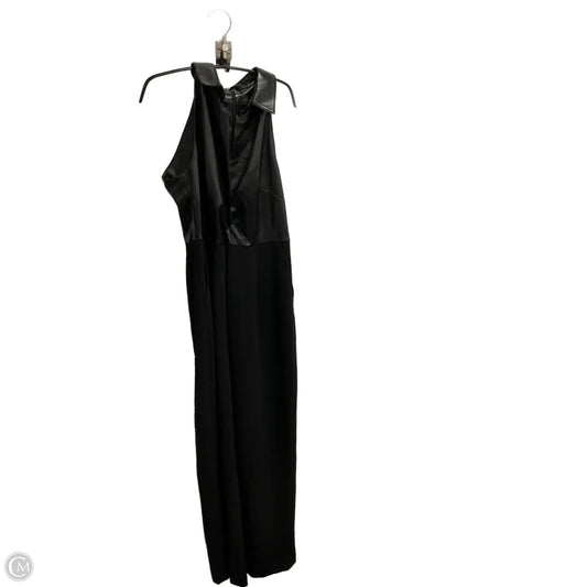 Jumpsuit By Donna Karan In Black, Size: 14