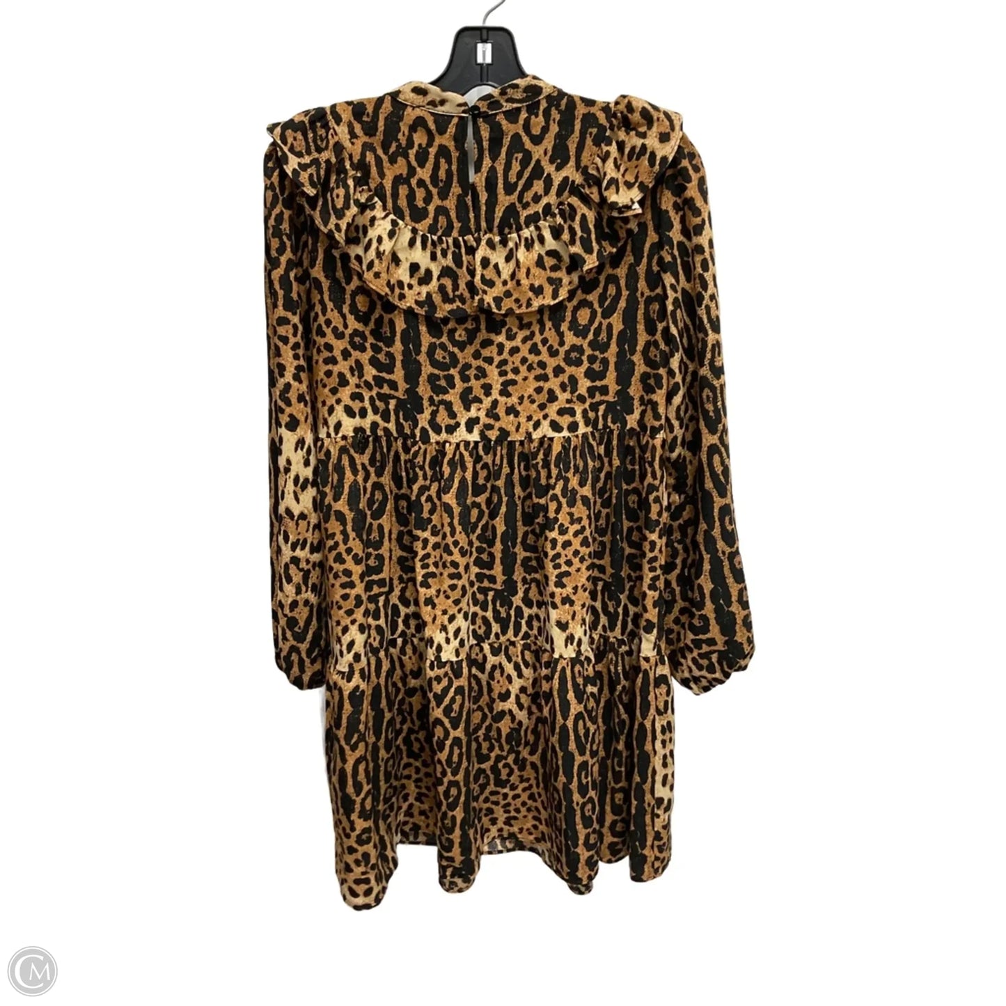 Dress Casual Midi By Scoop In Animal Print, Size: S