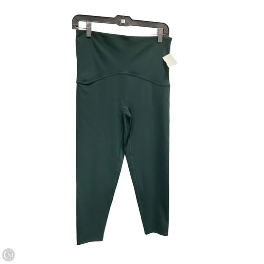 Pants Leggings By Spanx In Green, Size: L