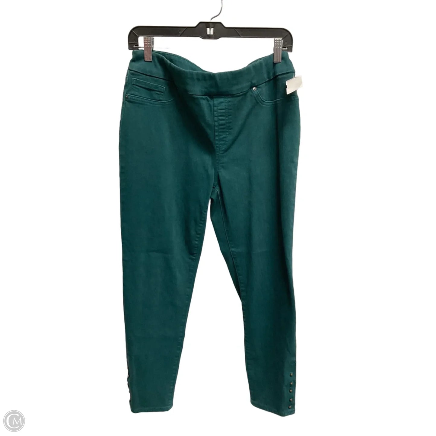 Pants Cropped By Chicos In Green, Size: S