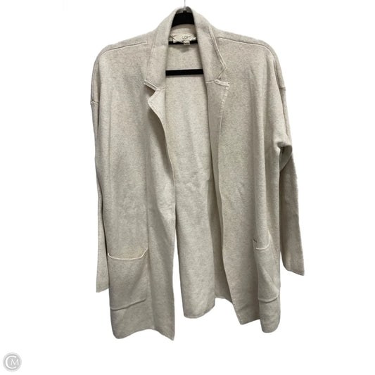 Cardigan By Loft In Beige, Size: L