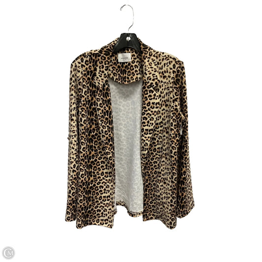 Blazer By Andree By Unit In Animal Print, Size: S