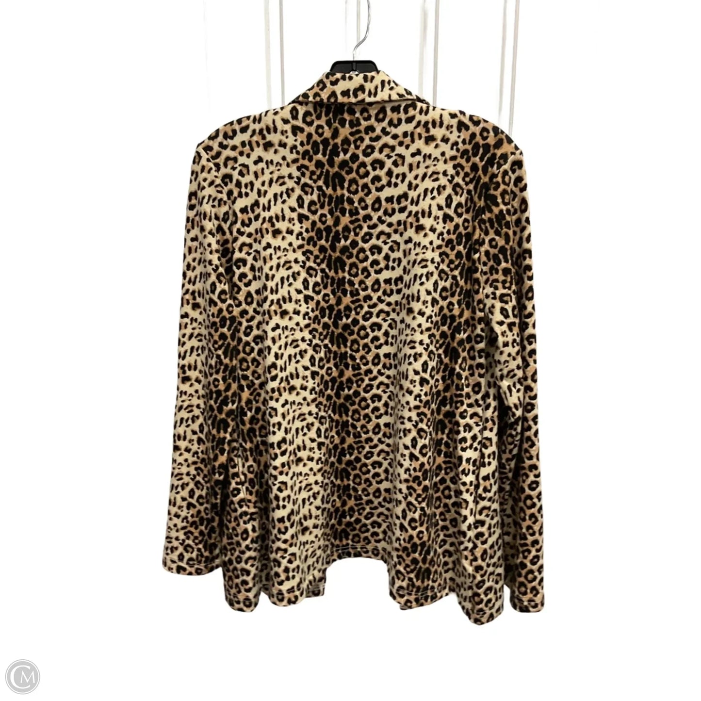 Blazer By Andree By Unit In Animal Print, Size: S