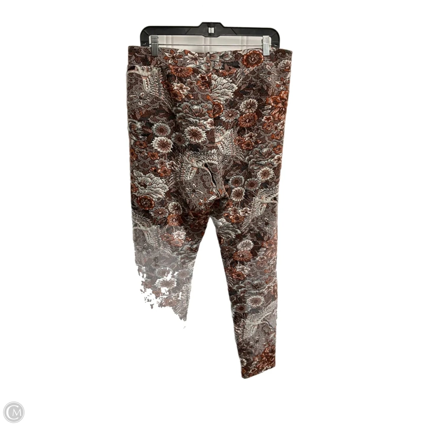 Pants Cropped By Soft Surroundings In Multi-colored, Size: Xl