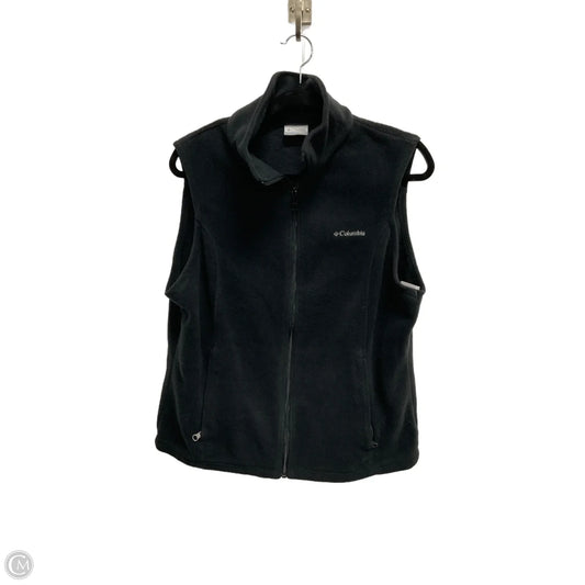 Vest Fleece By Columbia In Black, Size: Xl