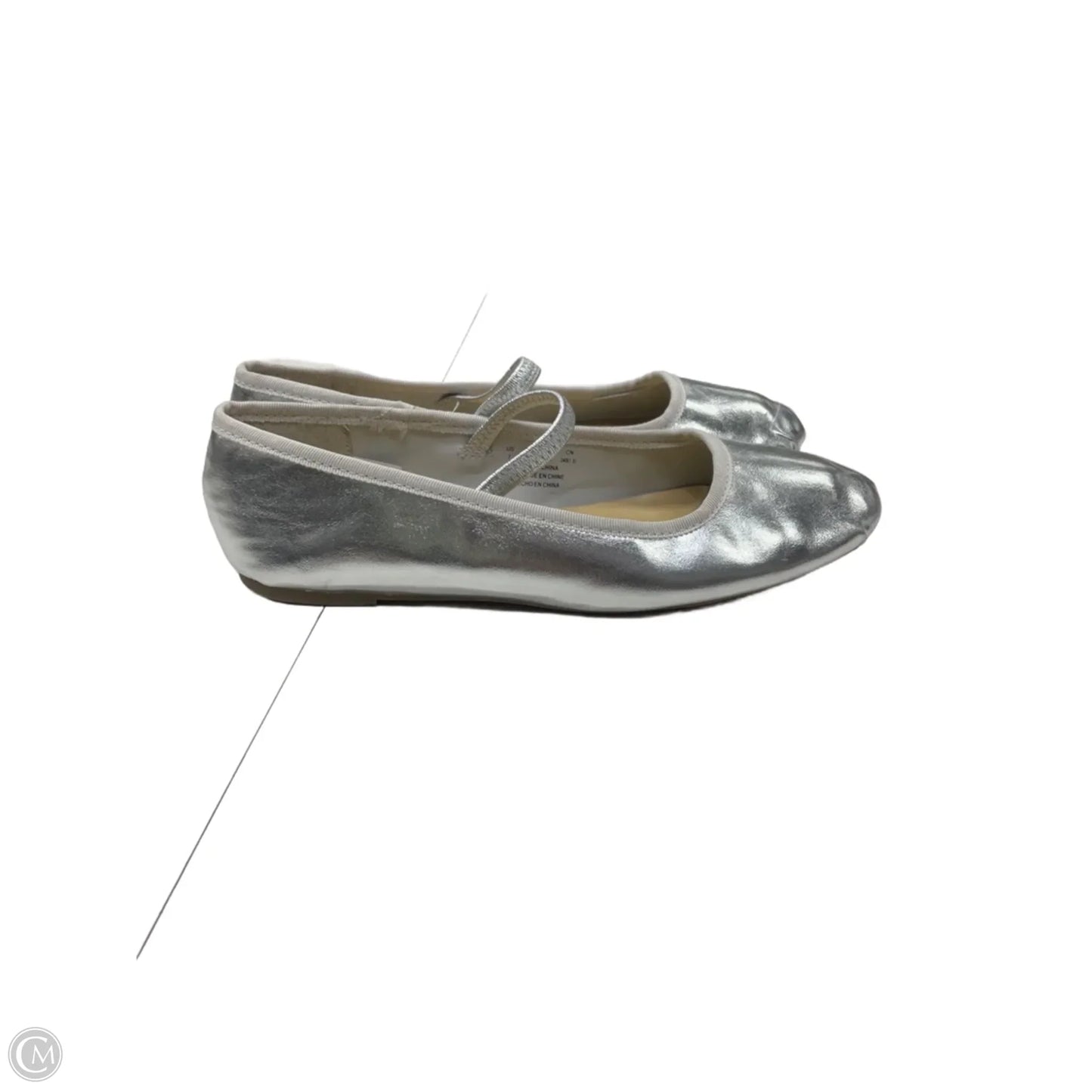 Shoes Flats By American Eagle In Silver, Size: 7