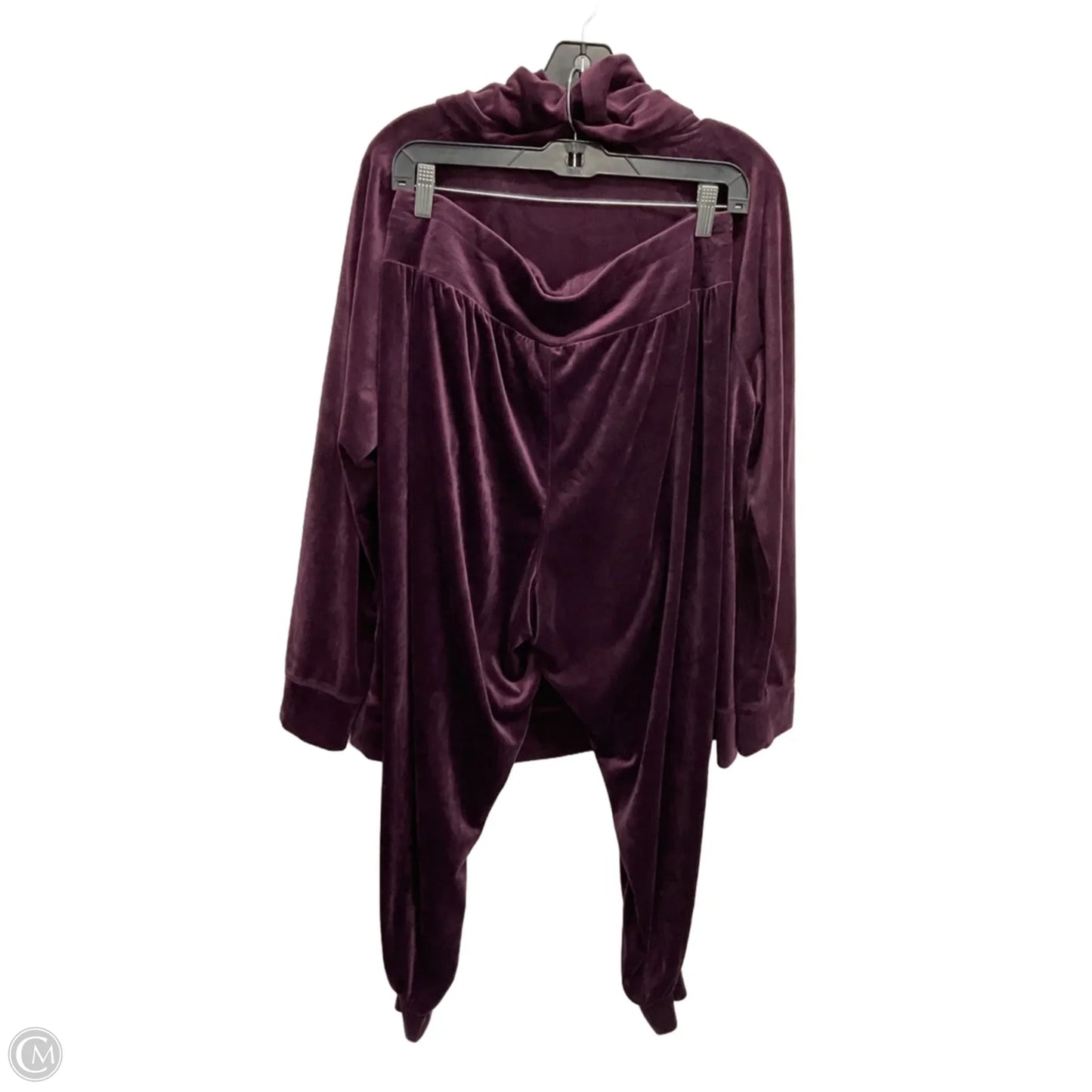 Lounge Set Pants By Livi Active In Purple, Size: 14