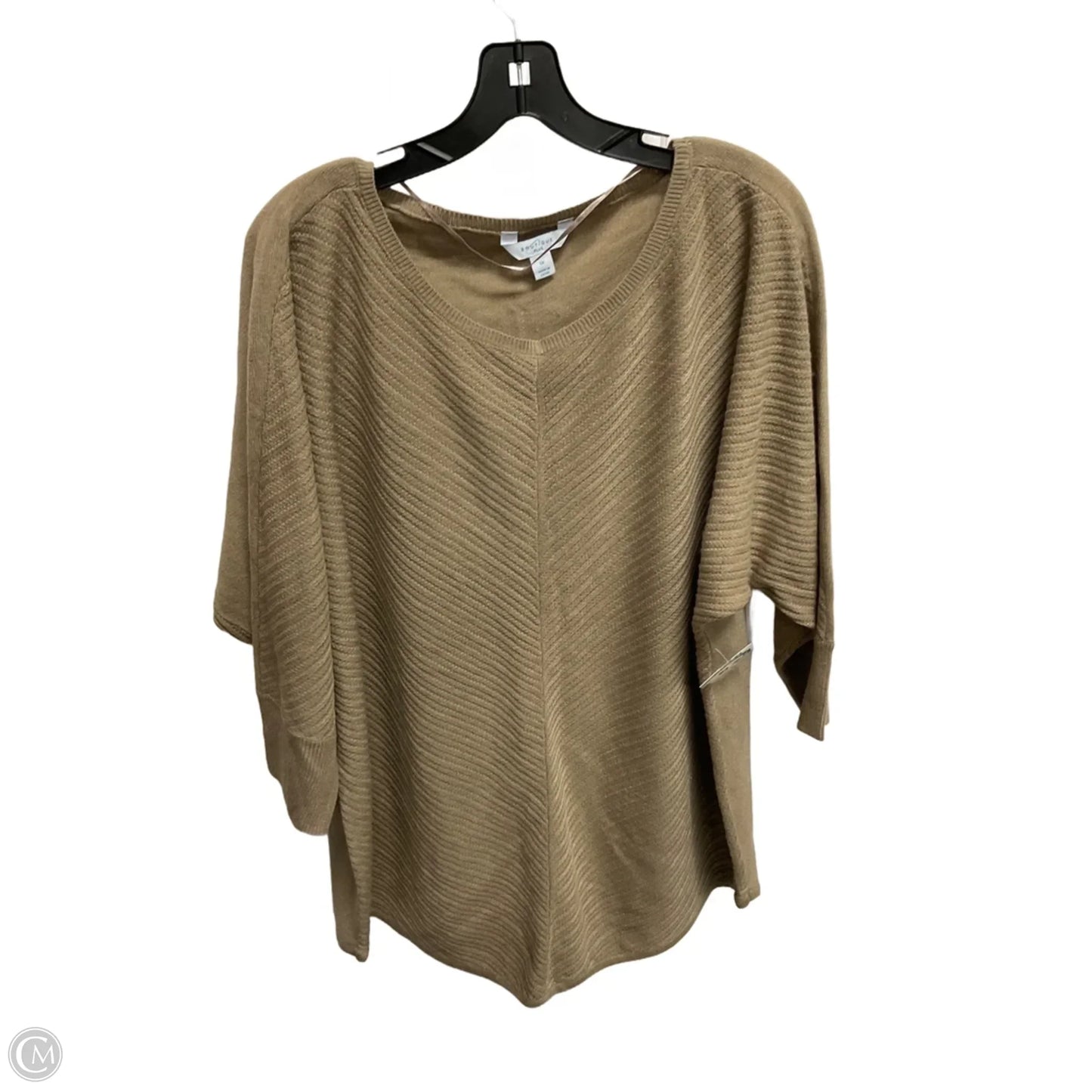 Sweater By Boutique + In Beige, Size: 1x