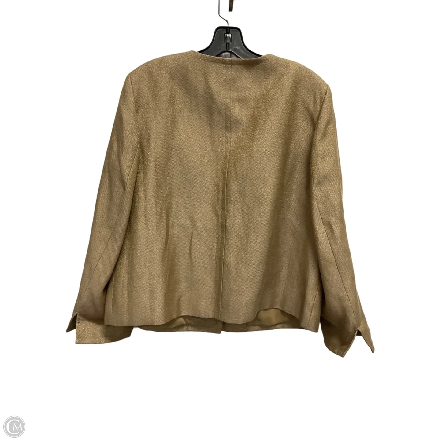 Blazer By Talbots In Gold, Size: 14