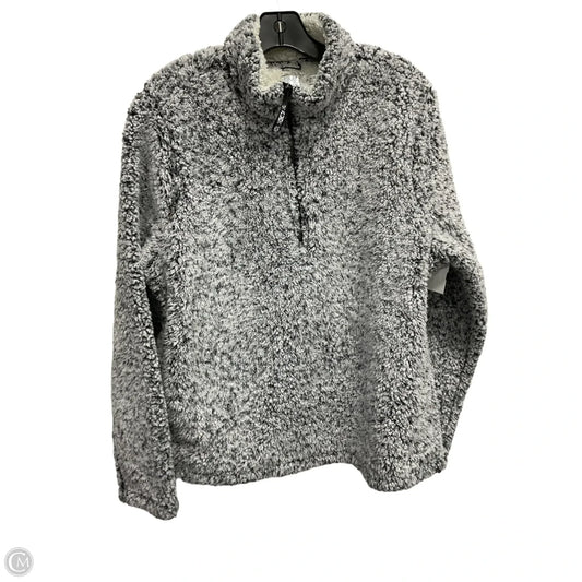 Jacket Fleece By Time And Tru In Grey, Size: Xl
