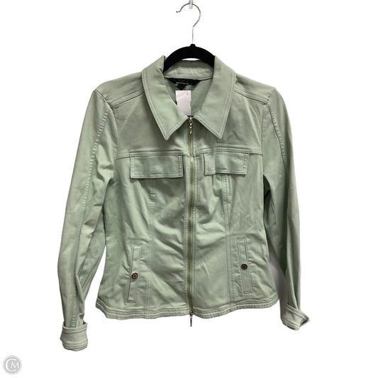 Jacket Denim By White House Black Market In Green, Size: M