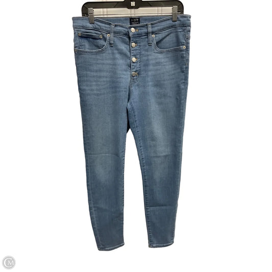Jeans Skinny By J. Crew In Blue, Size: 10