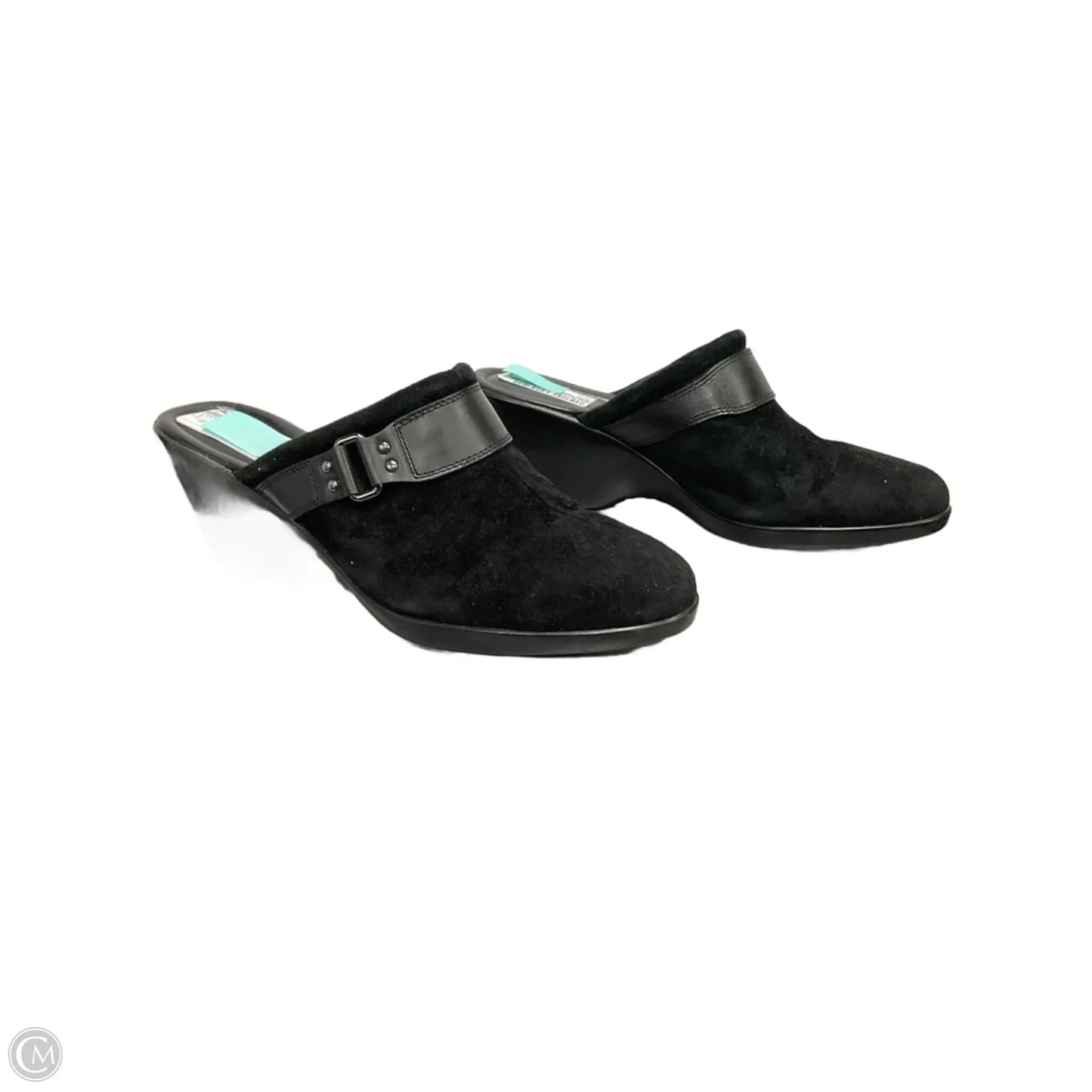 Shoes Heels Wedge By Nine West In Black, Size: 10