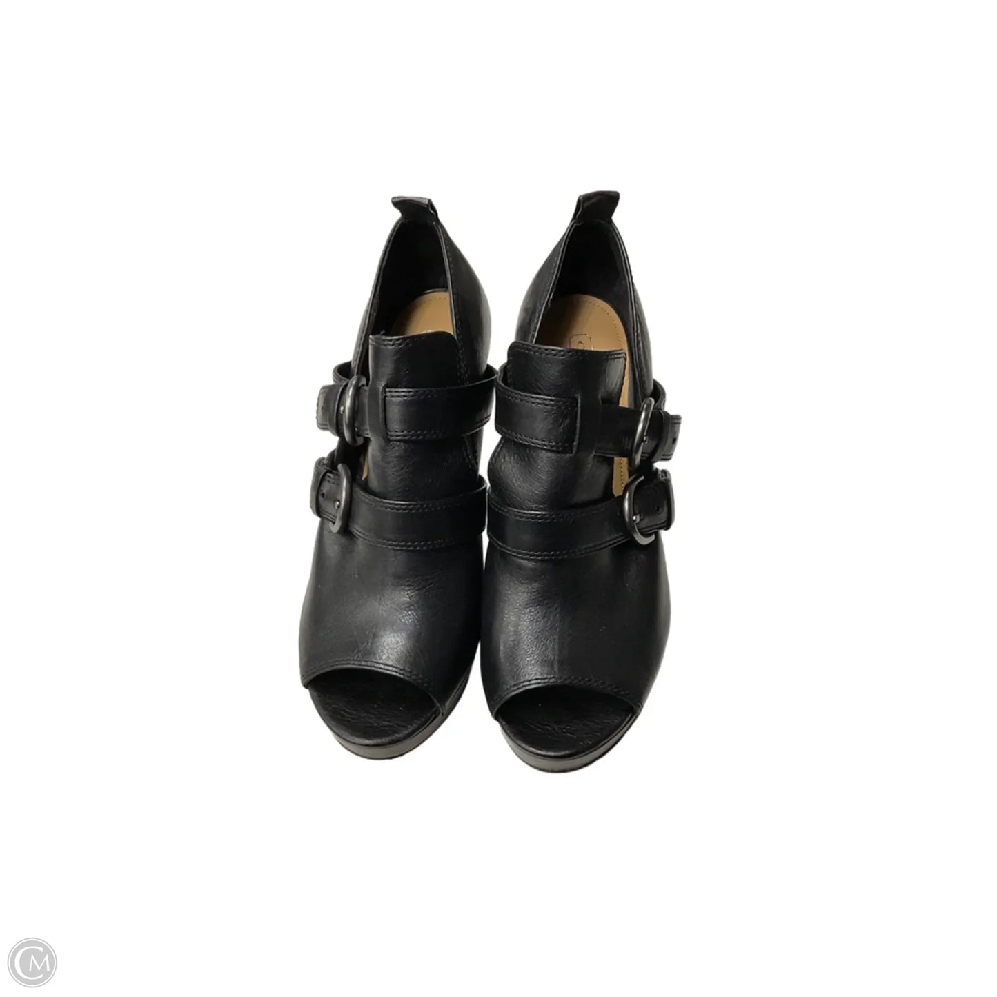 Boots Designer By Coach In Black, Size: 7.5