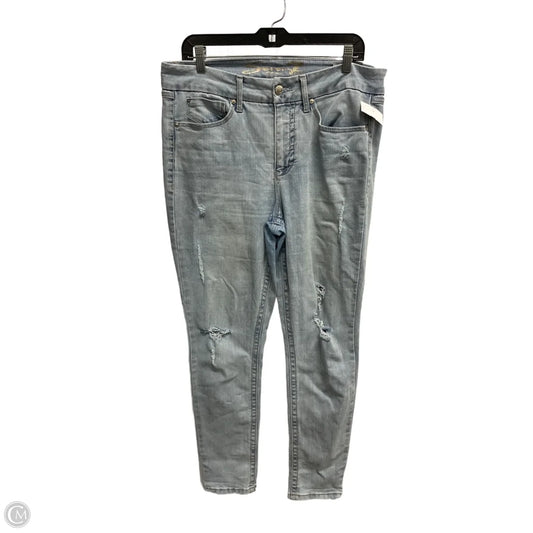 Jeans Boyfriend By Seven 7 In Blue, Size: 12