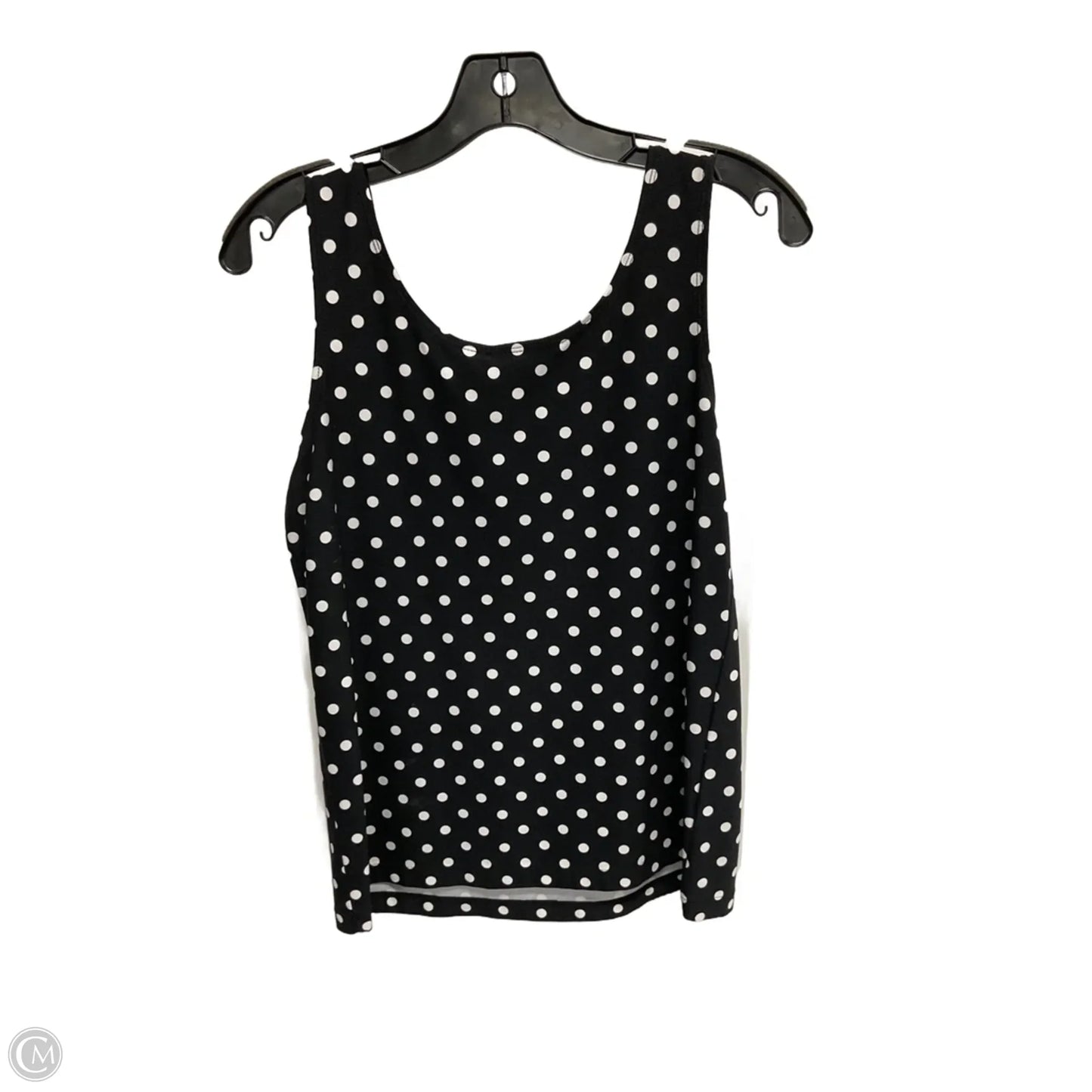 Tank Top By Chicos In Polkadot Pattern, Size: M