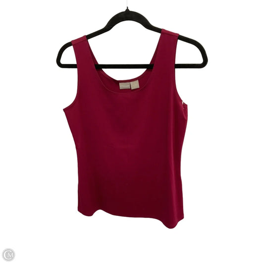 Tank Top By Chicos In Red, Size: M