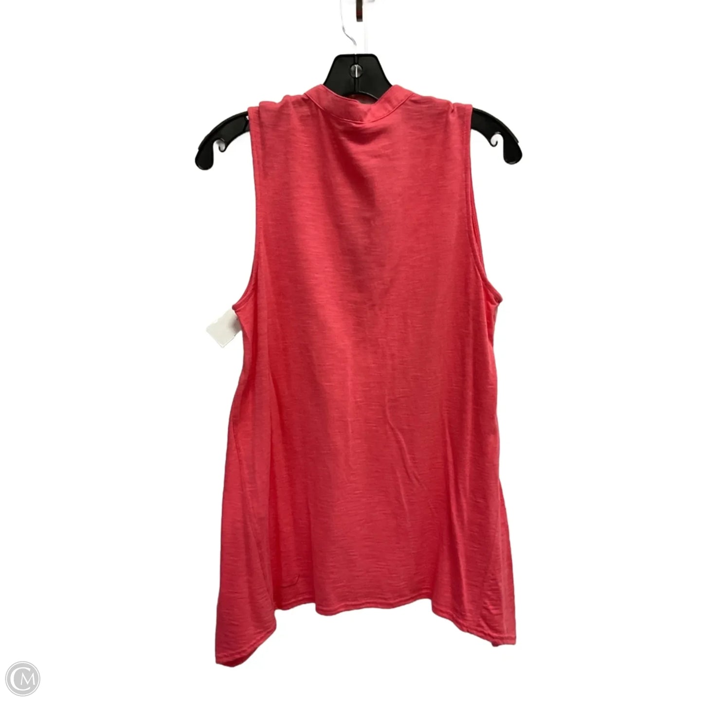 Top Sleeveless By Chicos In Peach, Size: M