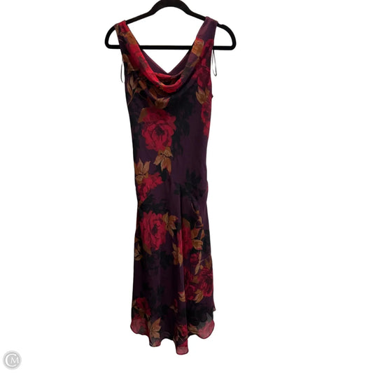 Dress Casual Maxi By Robbie Bee In Floral Print, Size: 10