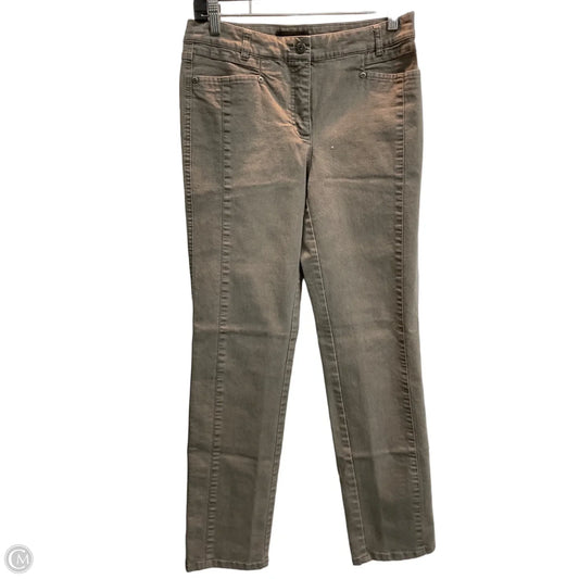 Jeans Straight By Clothes Mentor In Taupe, Size: 6