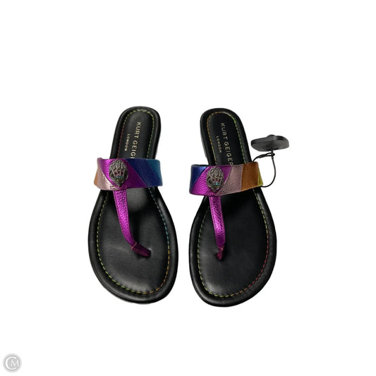 Shoes Flats By Rothys In Black & Cream, Size: 7.5