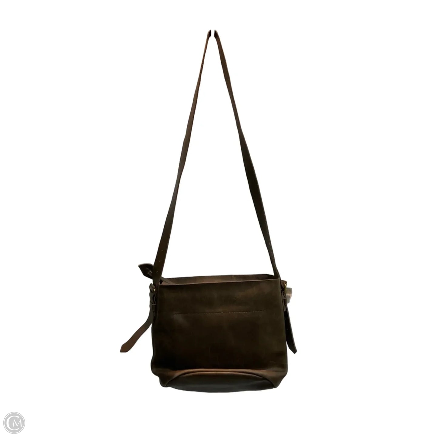 Crossbody Leather By Madewell, Size: Medium
