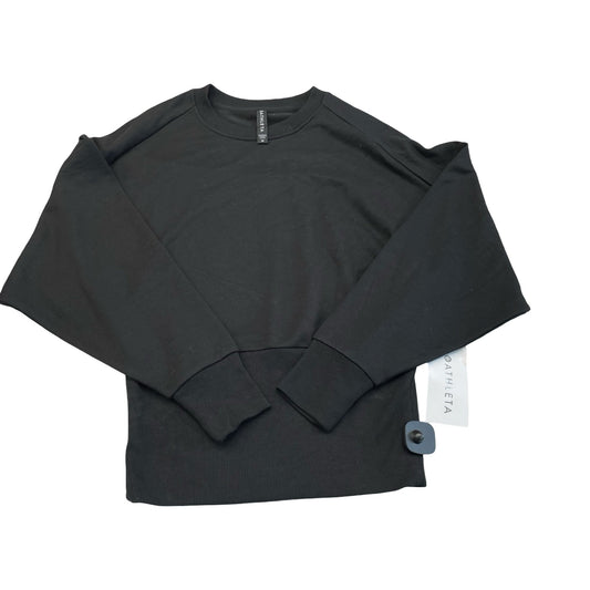 Athletic Sweatshirt Collar By Athleta In Black, Size:M
